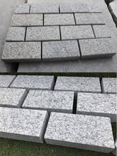 Load image into Gallery viewer, SILVER GREY GRANITE FLAMMED COBBLES